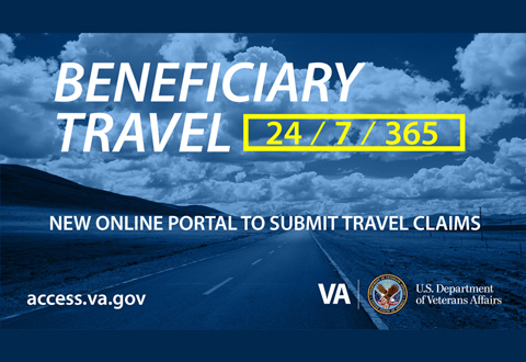 Beneficiary Travel 24-7-365. New Online Portal to Submit Travel Claims